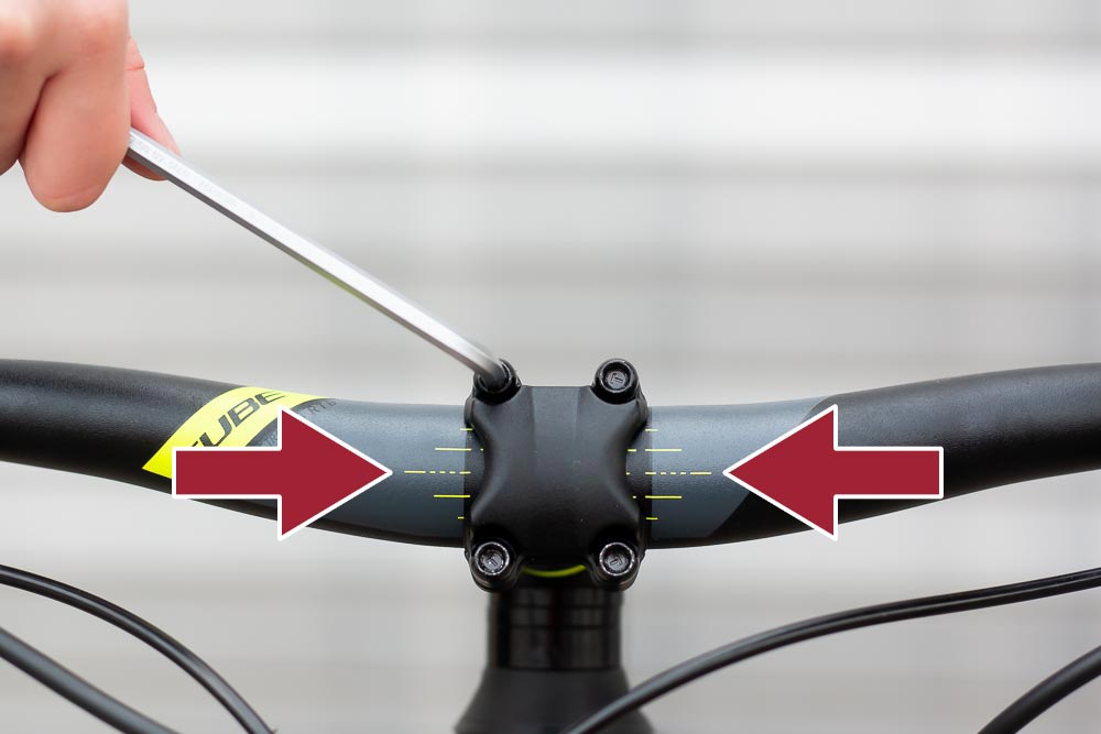 Schritt für Schritt erklärt: Aufbauanleitung für dein Fahrrad oder E-Bike 15 aufbau lenker zuschrauben zentrieren - Schritt für Schritt erklärt: Aufbauanleitung für dein Fahrrad oder E-Bike