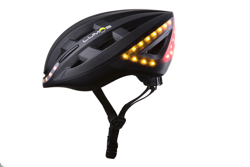Lumos Kickstart Fahrradhelm - Er blinkt und hat Bluetooth Lumosblack1 - Lumos Kickstart Fahrradhelm - Er blinkt und hat Bluetooth