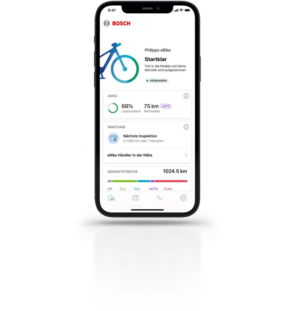 eBike Flow App (Foto: Bosch) eBike Flow App (Foto: Bosch)