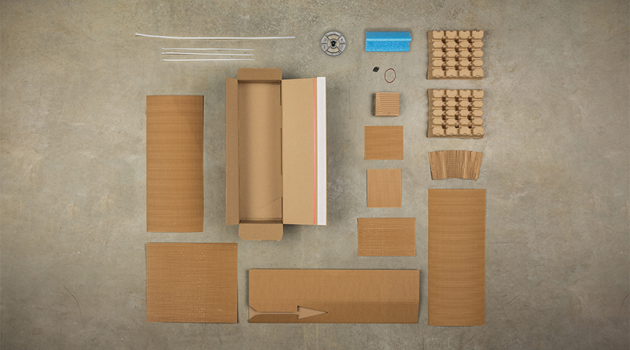 Unsere Bikes werden nachhaltig verpackt Hotspot Einzelteile2 - Unsere Bikes werden nachhaltig verpackt