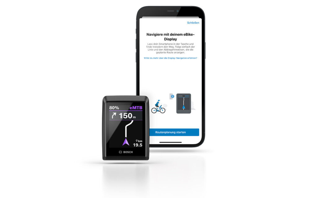 Bosch Smart System: Kann ich mit dem neuen Kiox 300 navigieren? csm Bosch eBike Group FlowApp iOS Kiox300 eMTB Navigation BES3 MY2023 1200 750 DE 7b3744f6e5 1024x640 - Bosch Smart System: Kann ich mit dem neuen Kiox 300 navigieren?