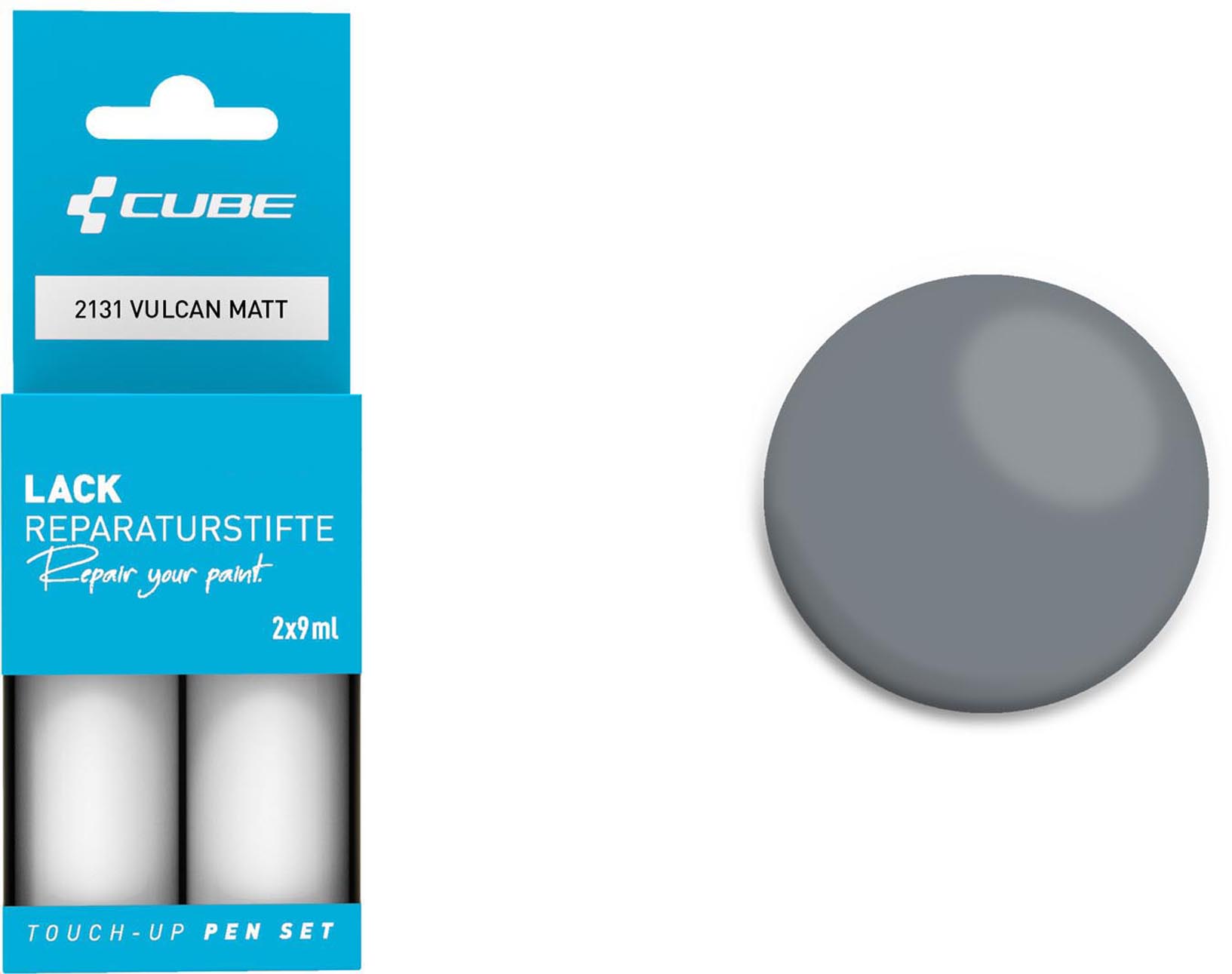 Cube Lackstift Set VULCAN matt 2131