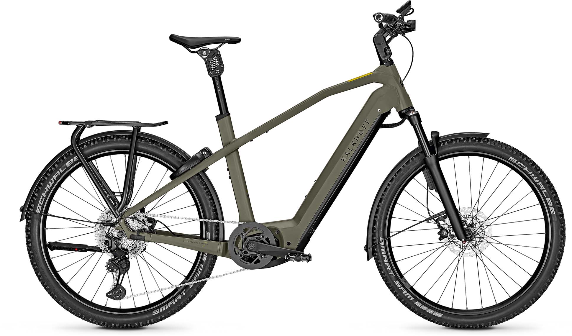 Kalkhoff Entice 7.B Advance+ ABS urbangreen matt 2024 - E-Bike Hardtail Mountainbike